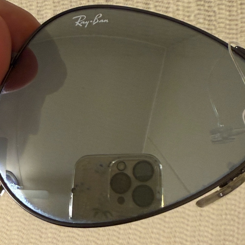 Ray-Ban RB3025 Aviator Classic silver flash mirror lenses unisex - Picture 7 of 13